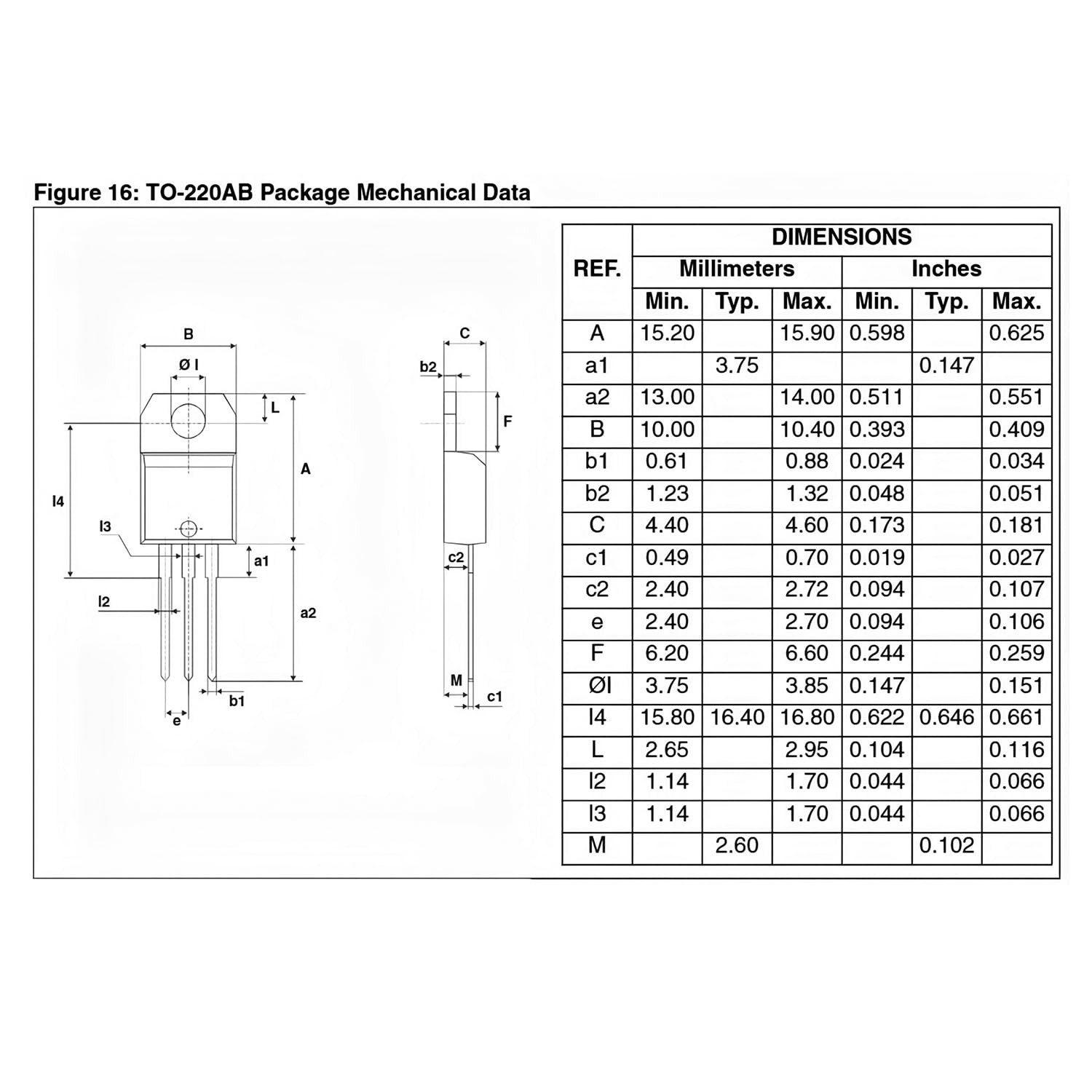 12 PCS BTA16600B Medium Current Triac Gate Trigger 16A 600V TO220 Transistor