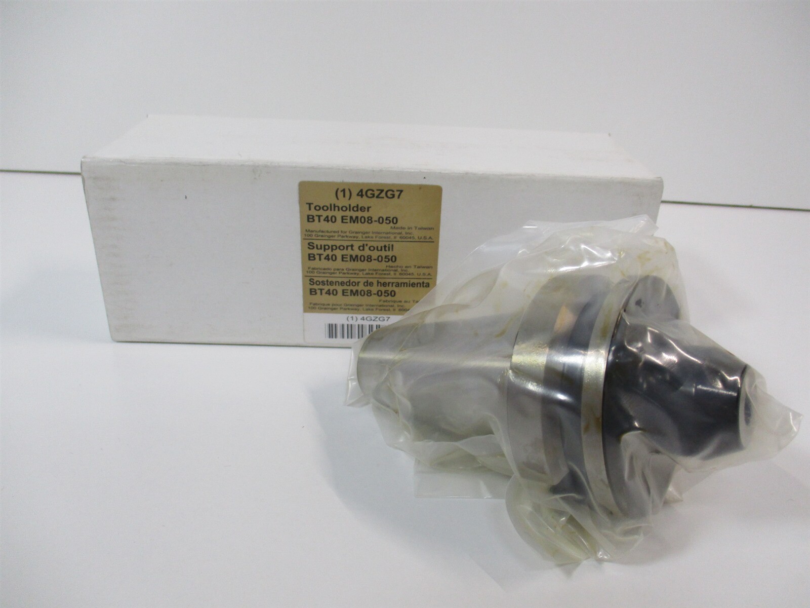 BT40 End Mill Holder 08-050 5/16" Bore 1.97" Projection 1.1" Nose 4-5/8" OAL