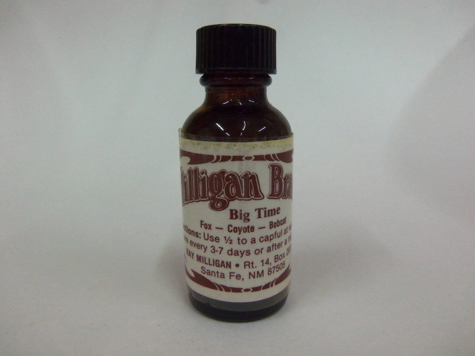 Milligan Brand Lures "Big Time" Lure 1 Oz Traps Trapping Bait Coyote Bobcat Fox