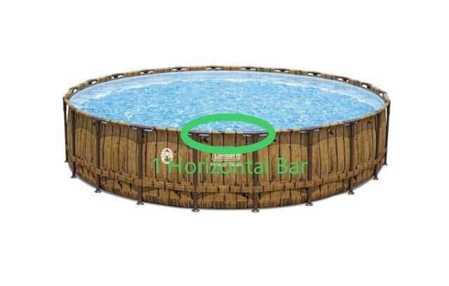 FREE Ship Coleman Power Steel Pool Replacemen Horizontal Beam 22ft, 24ft x52"