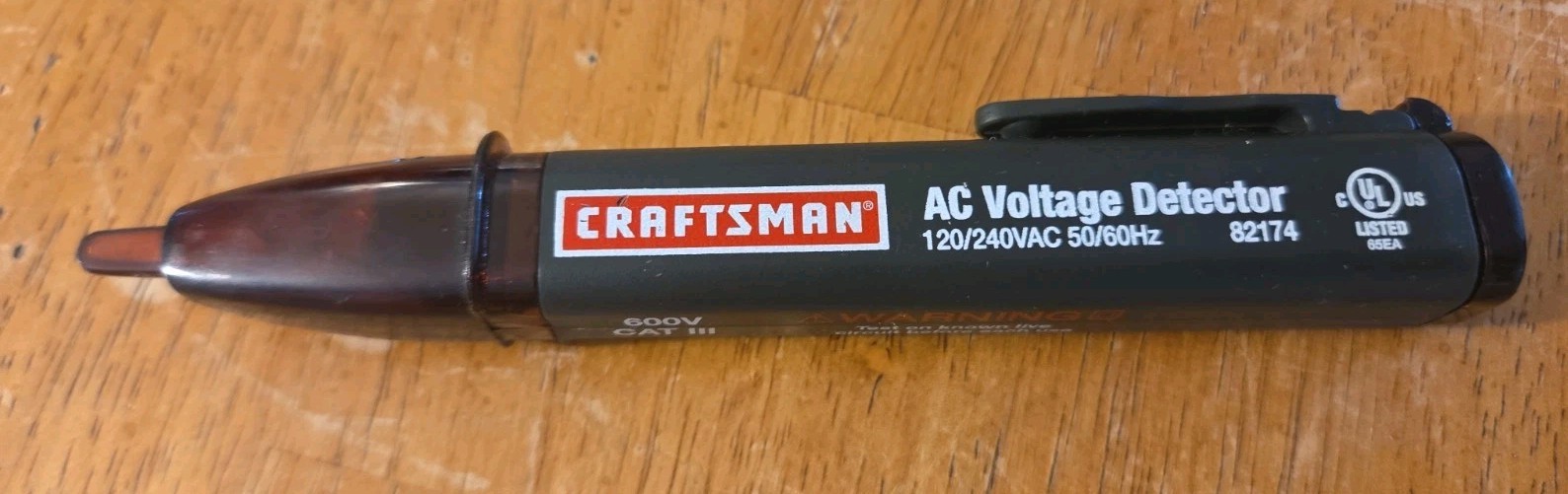 Craftsman AC Voltage Detector 34-82174 NEW