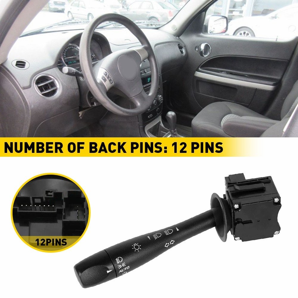 1PCS Turn Signal Blinker Headlight Switch for 2007-2009 Chevy Equinox 10362761
