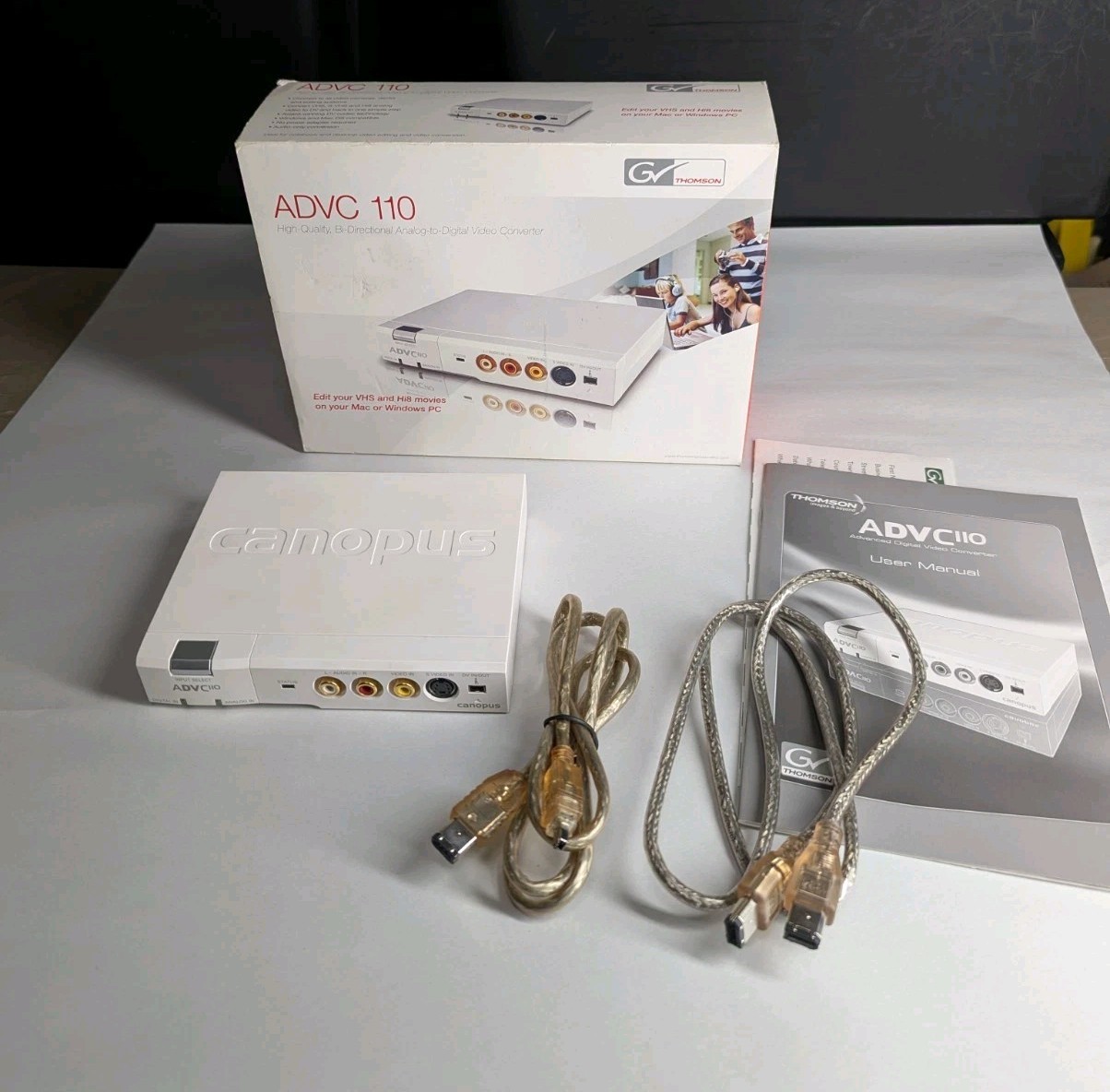 Canopus ADVC-110 Analog to Digital Video Converter (No Power Cord)