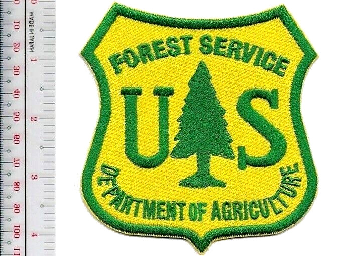 Hot Shot Wildland Fire Crew USFS United States Forest Service Patch NO TARIFF