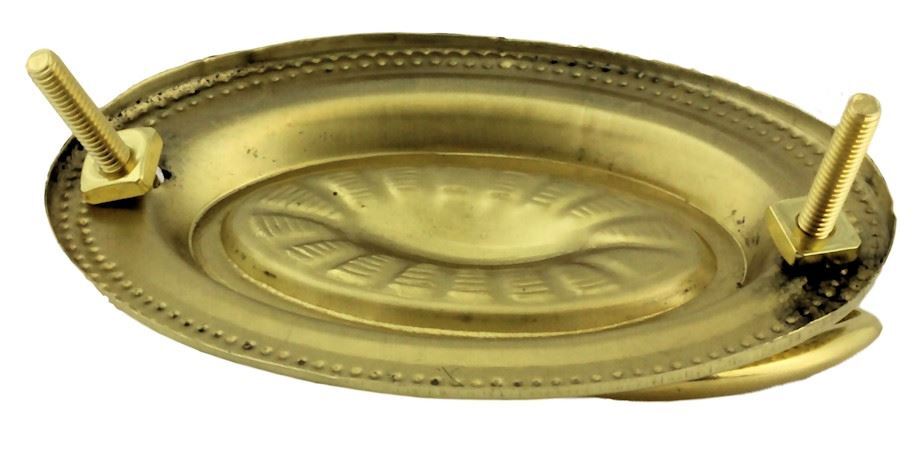 3" Hepplewhite Style Pull Brass