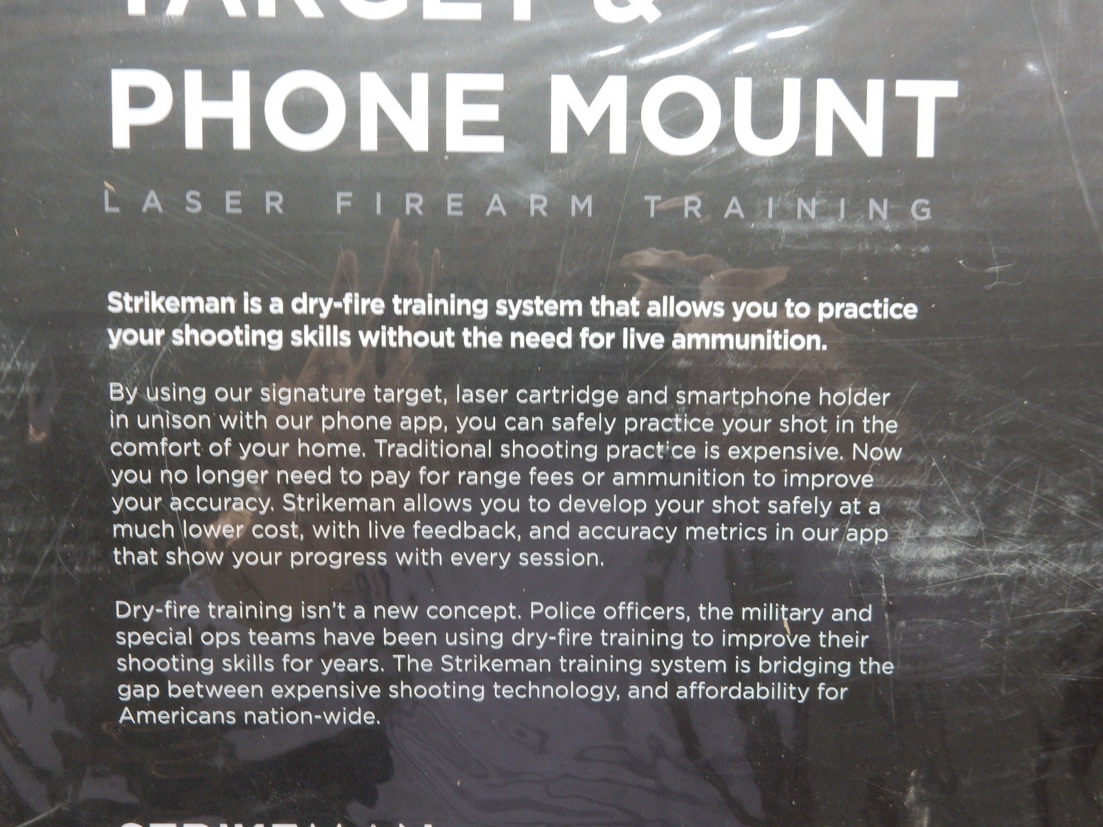 Strikeman Laser Training System Target Phone Mount Brand New