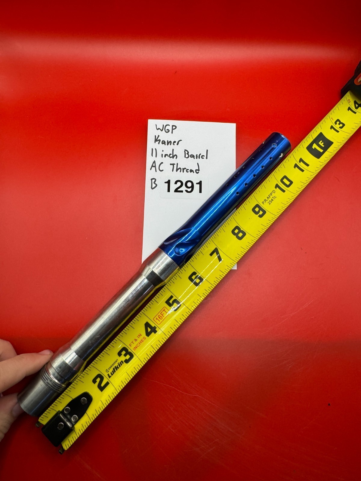 WGP Kaner 11 inch Paintball Barrel AC Thread