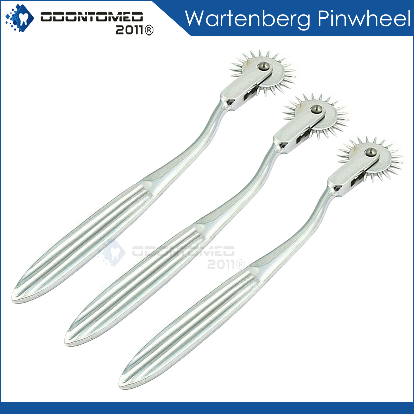 3 Wartenberg Pinwheel Neuro Emt Surgical Instruments