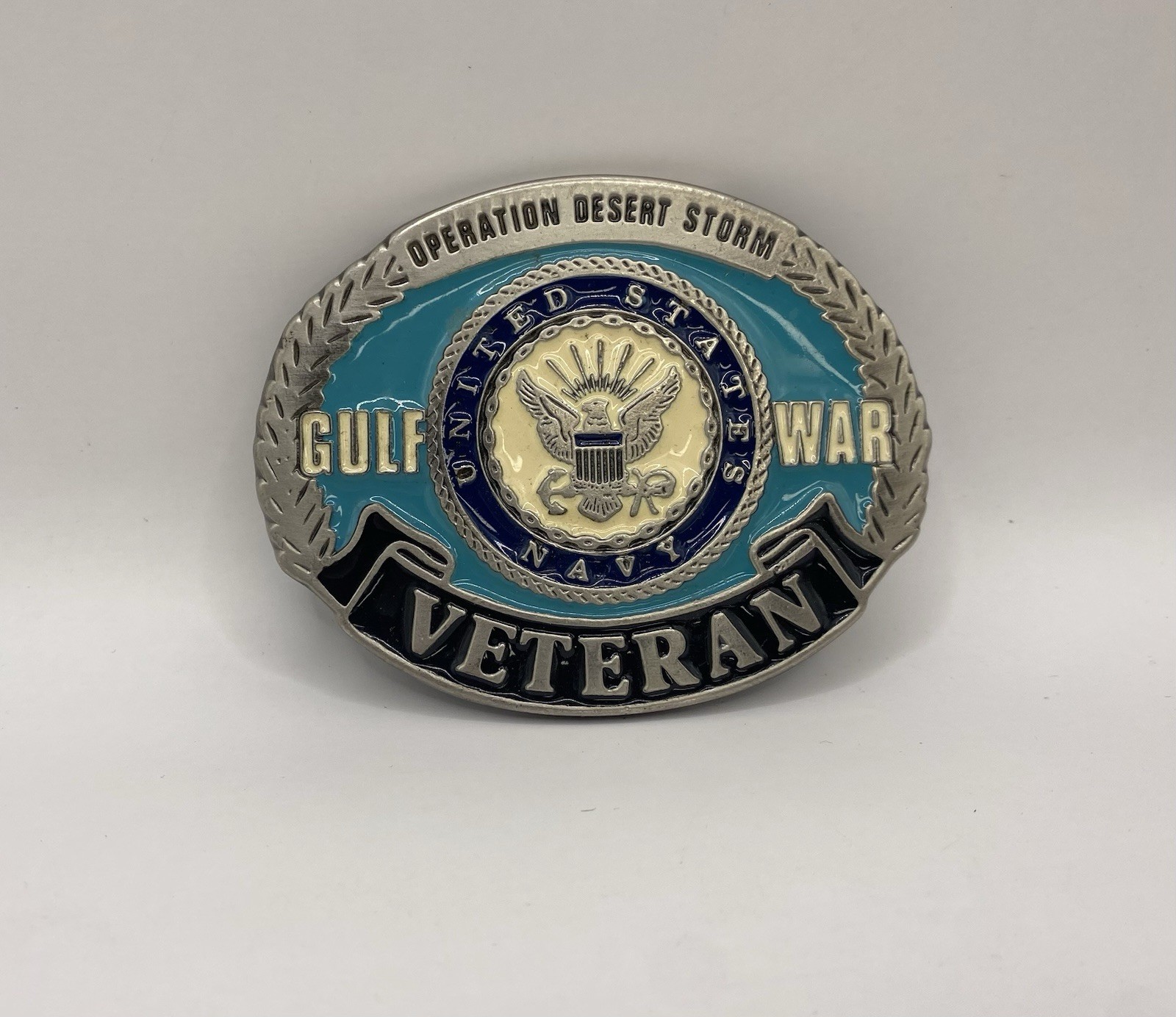 Operation Desert Storm 1991 Commemorative Belt Buckle Limited Edition