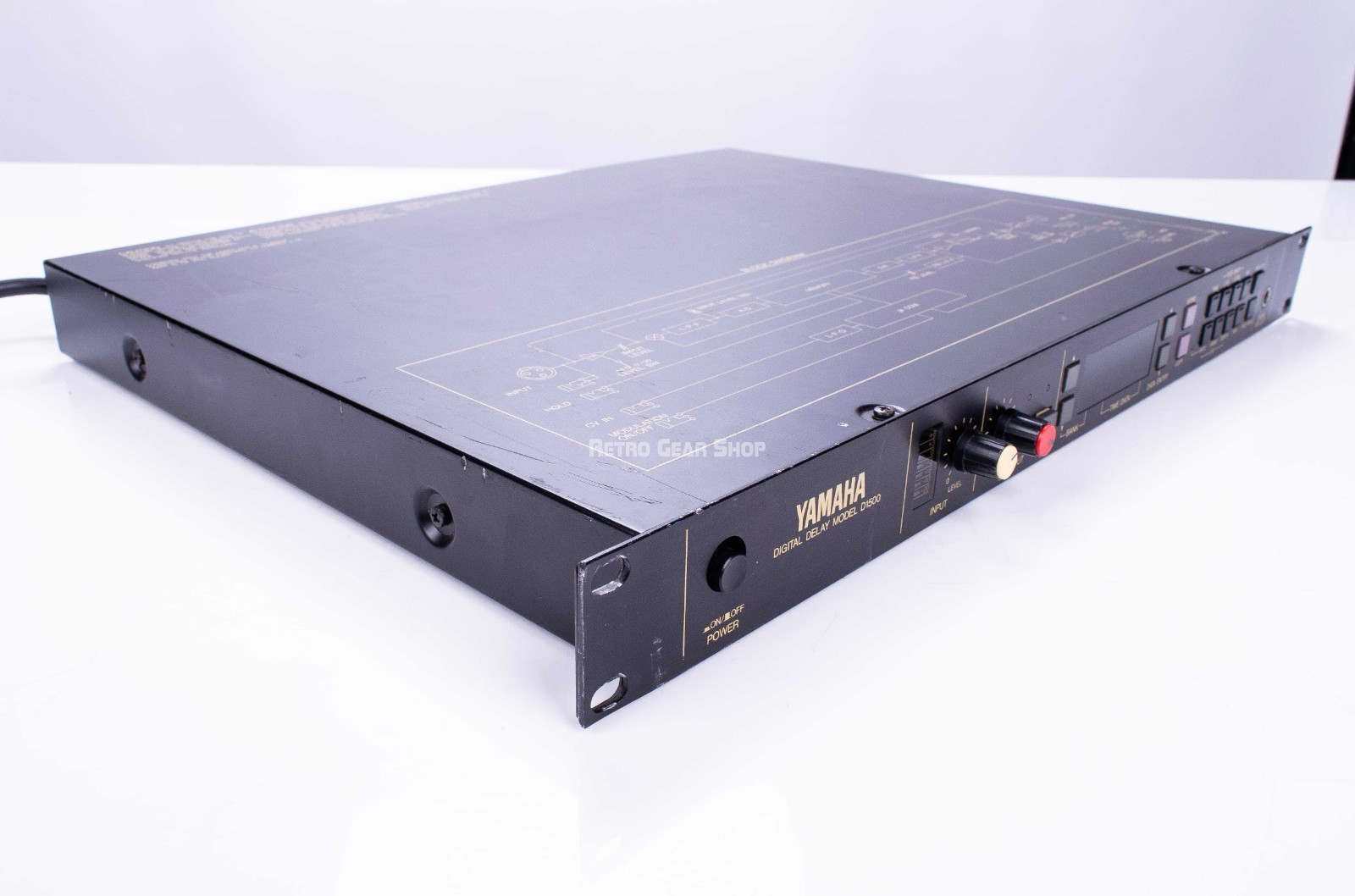 Yamaha D1500 Digital Delay Vintage 19" Rack Effect