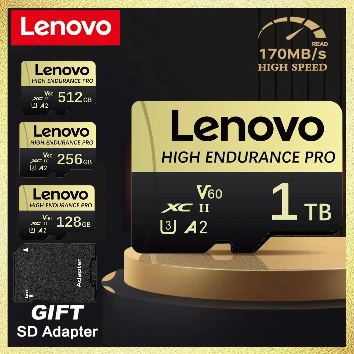High Speed Memory Card Micro SD Card 128GB 256GB 512 GB 1TB TF Ultra Class 10