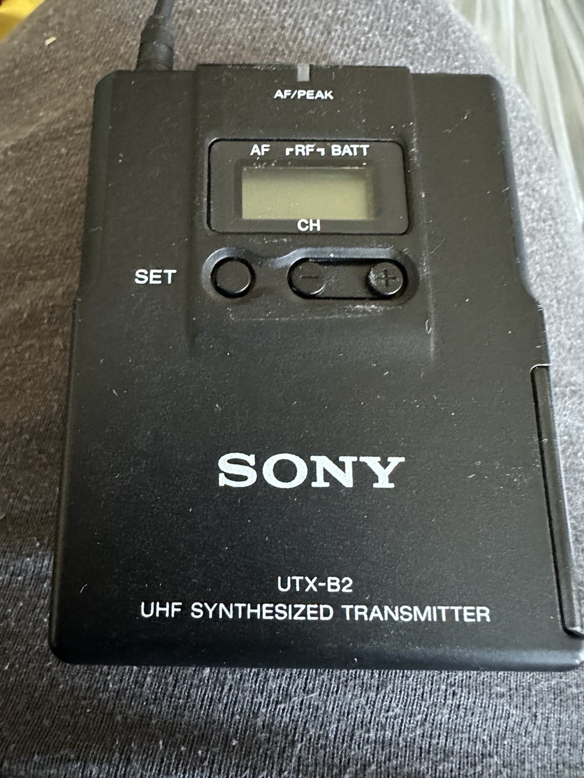 Sony UTX-B2 Synthesized Bodypack Transmitter