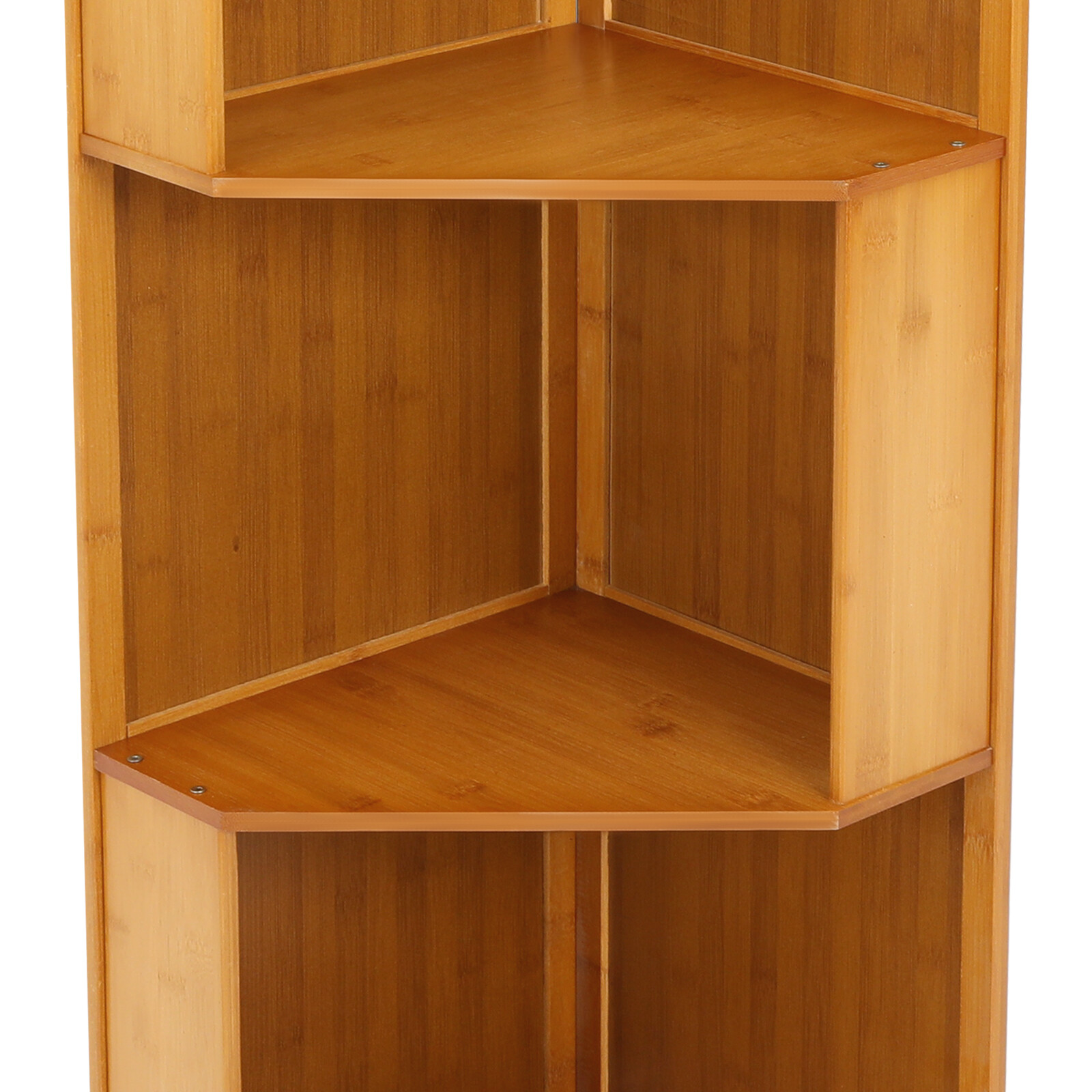 Corner Bookcase A-Shaped Display Bookshelf Multifunctional Storage Display Stand
