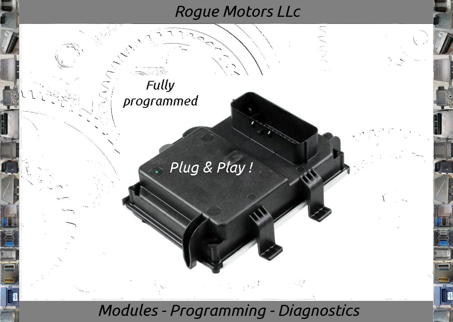 84082493 2015 to 2021  GMC Fuel Pump Control Module CCM programmed Plug & Play !
