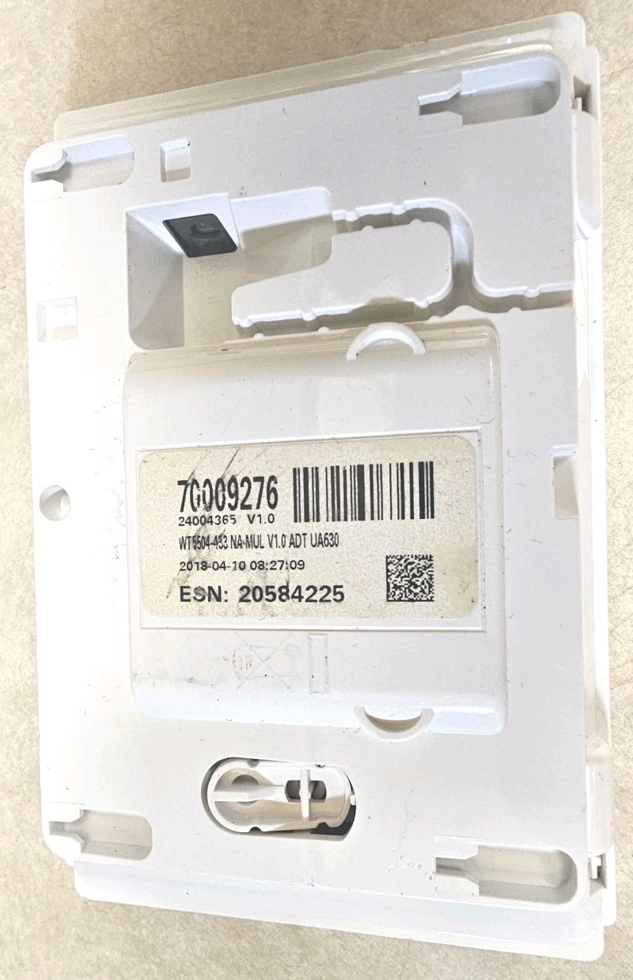 ADT WTK5504 ADT DSC 2-Way Wireless TouchScreen Arming Station