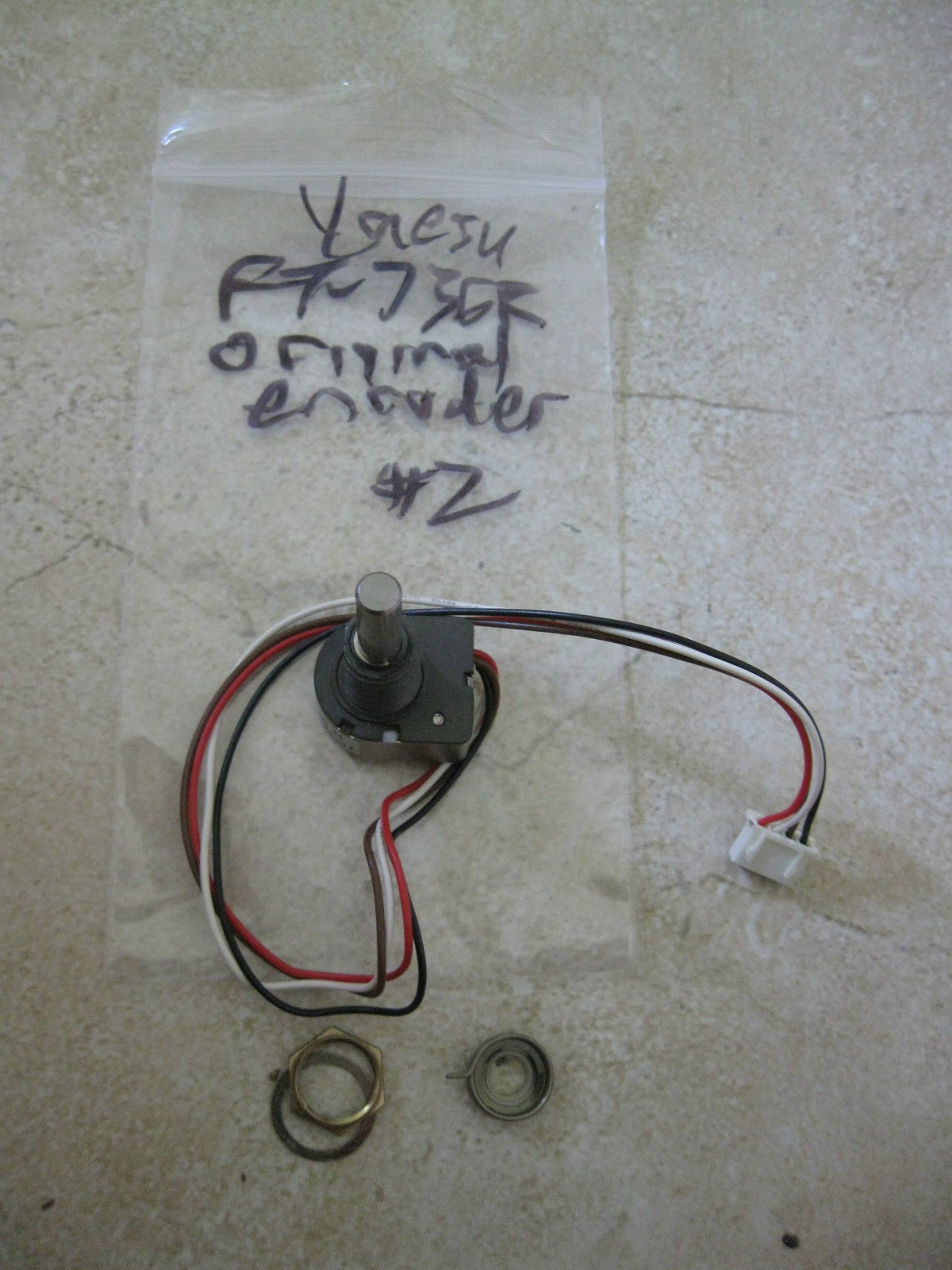 Yaesu FT-767GX  FT-736R  ORIGINAL VFO Encoder in Very Good shape