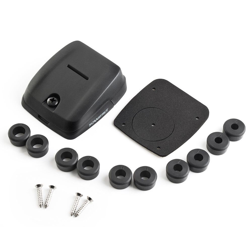 SCANSTRUT DS-HD10-BLK Horizontal Double Cable Seal – Black |