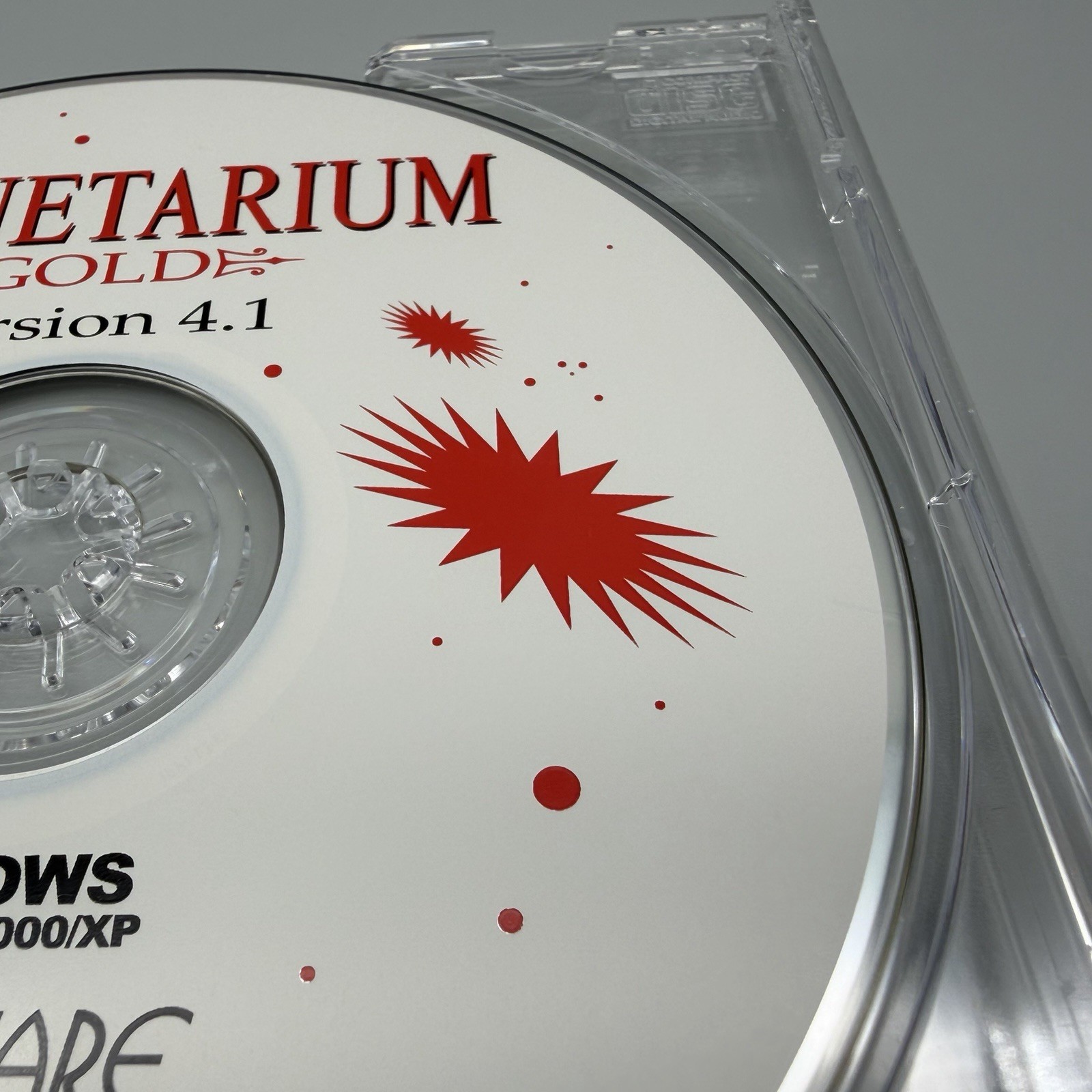 Vintage Planetarium Gold Version 4.1 Software CD 2002 Windows Fogware Publishing