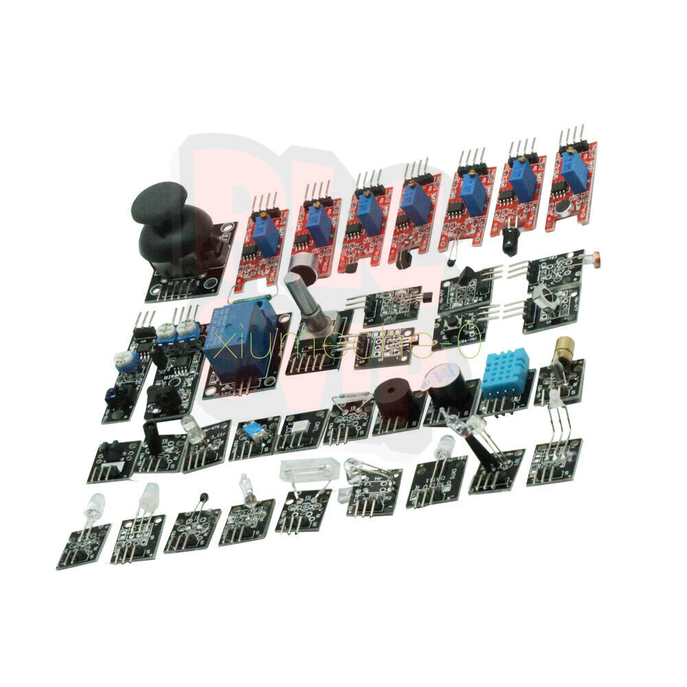 37 Sensor Ultimate 37 in 1 Sensor Modules Kit for Arduino MCU Education User