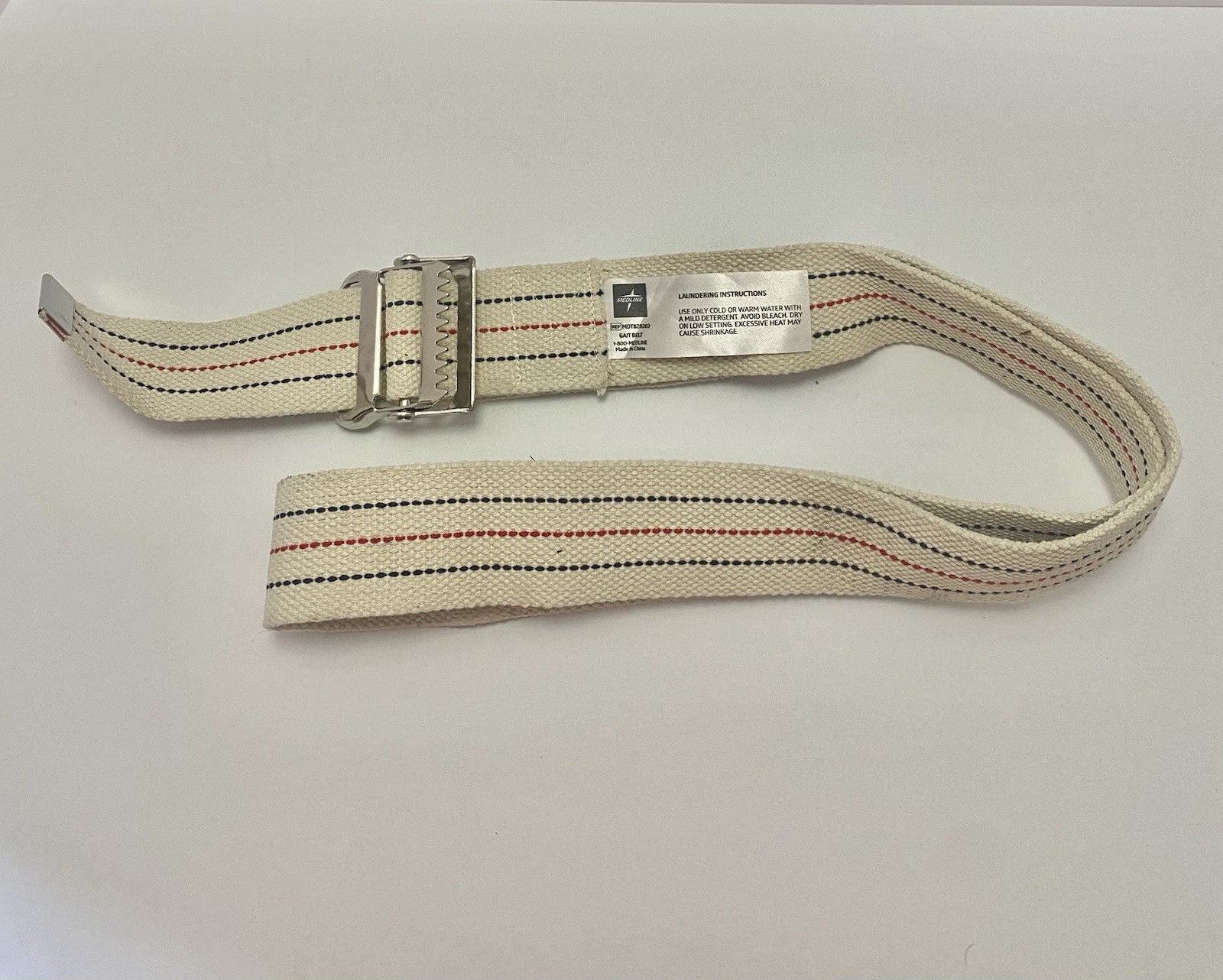 Medline Cotton Gait Belt 60 Inches Long