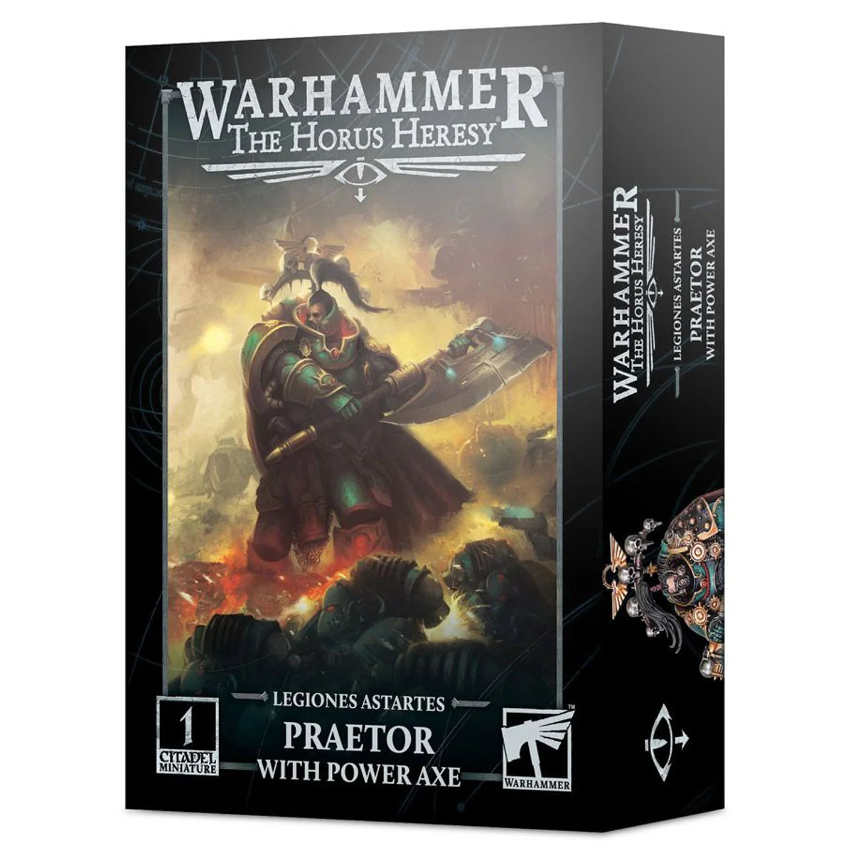 WARHAMMER Horus Heresy: Legiones Astartes: Praetor with Power Axe