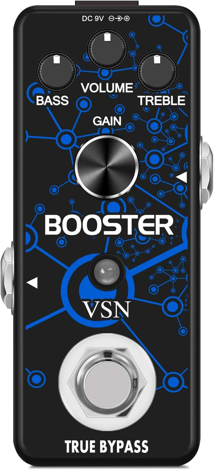 Guitar Booster Effect Pedal Clean Boost Effects Pedals for Electric Guitar Pure