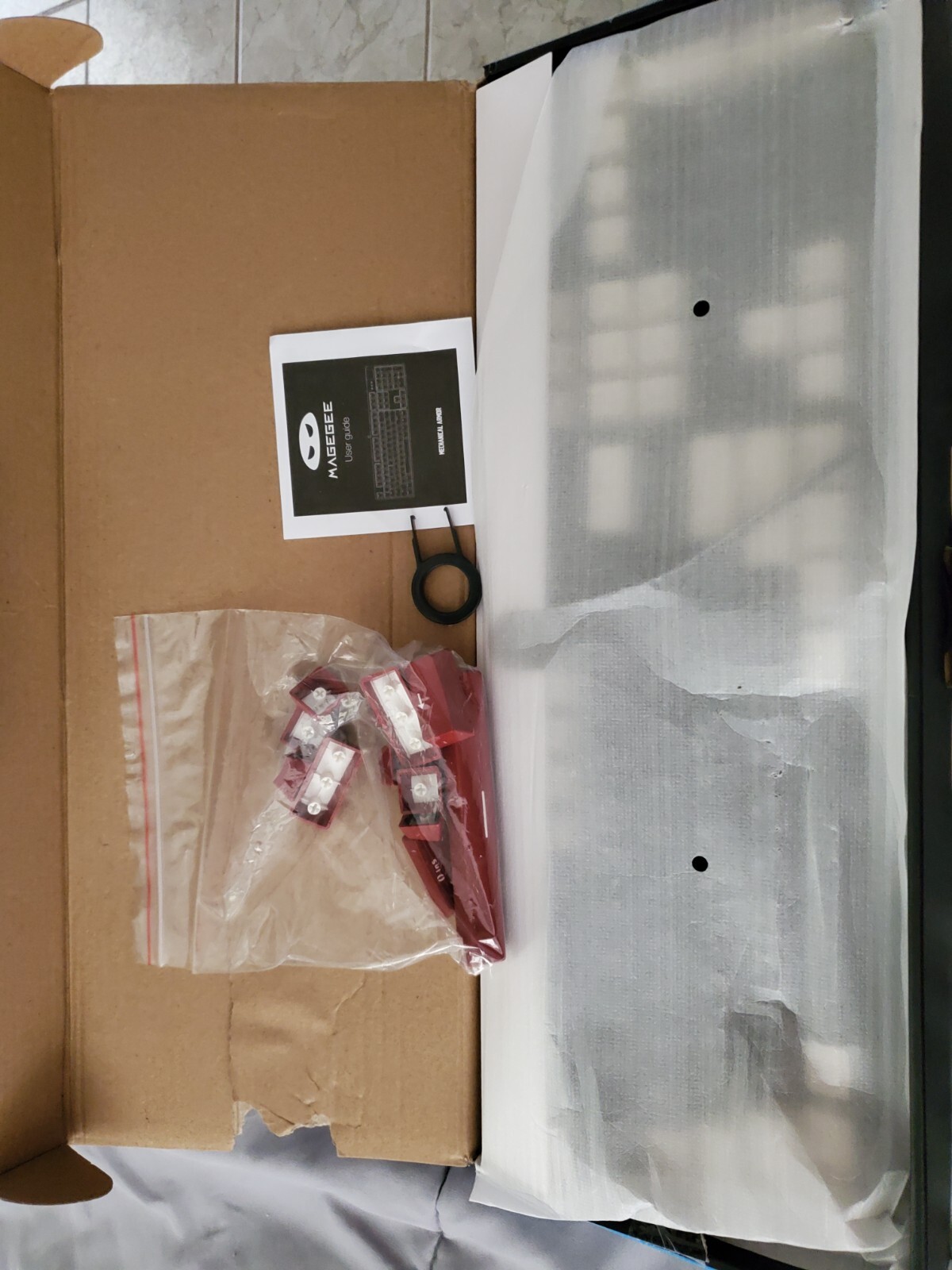 Magegee Mechanical Armor Keyboard Open Box
