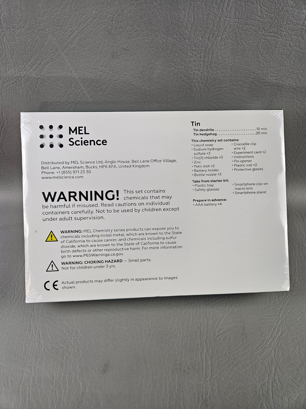 MEL Chemistry Science TIN Ages 10 Sealed