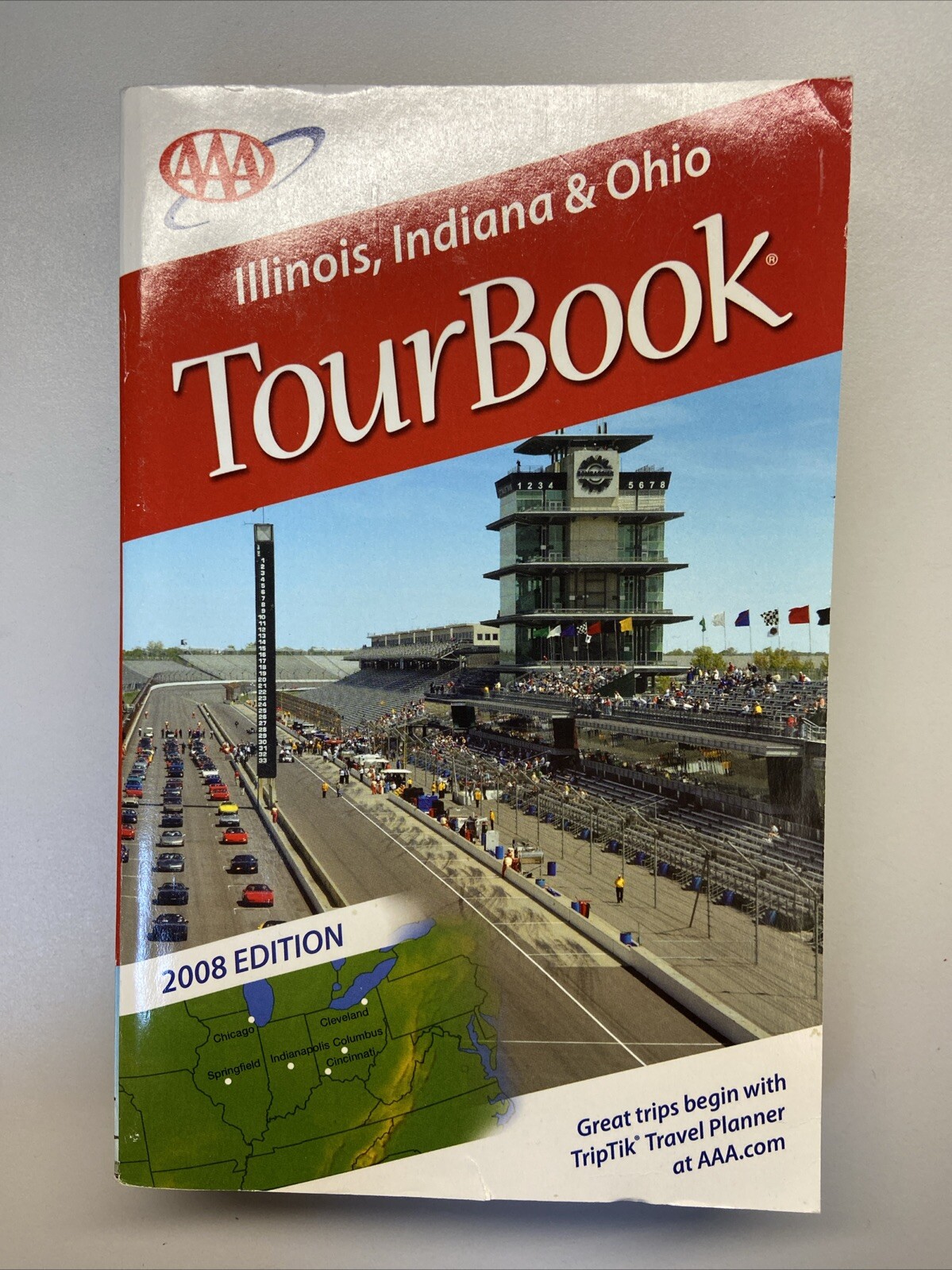 2008 Illinois, Indiana, & Ohio TourBook 2008 Edition by AAA (Paperback)