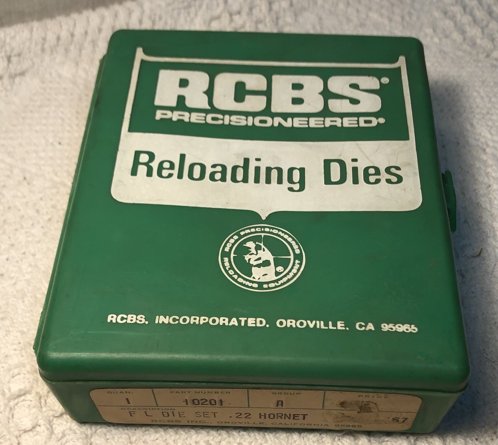RCBS Reloading 2 Dies .22 Hornet