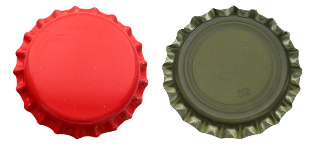 Red Beauty Bottle Capper With Red Oxygen Barrier Crown Caps, ...