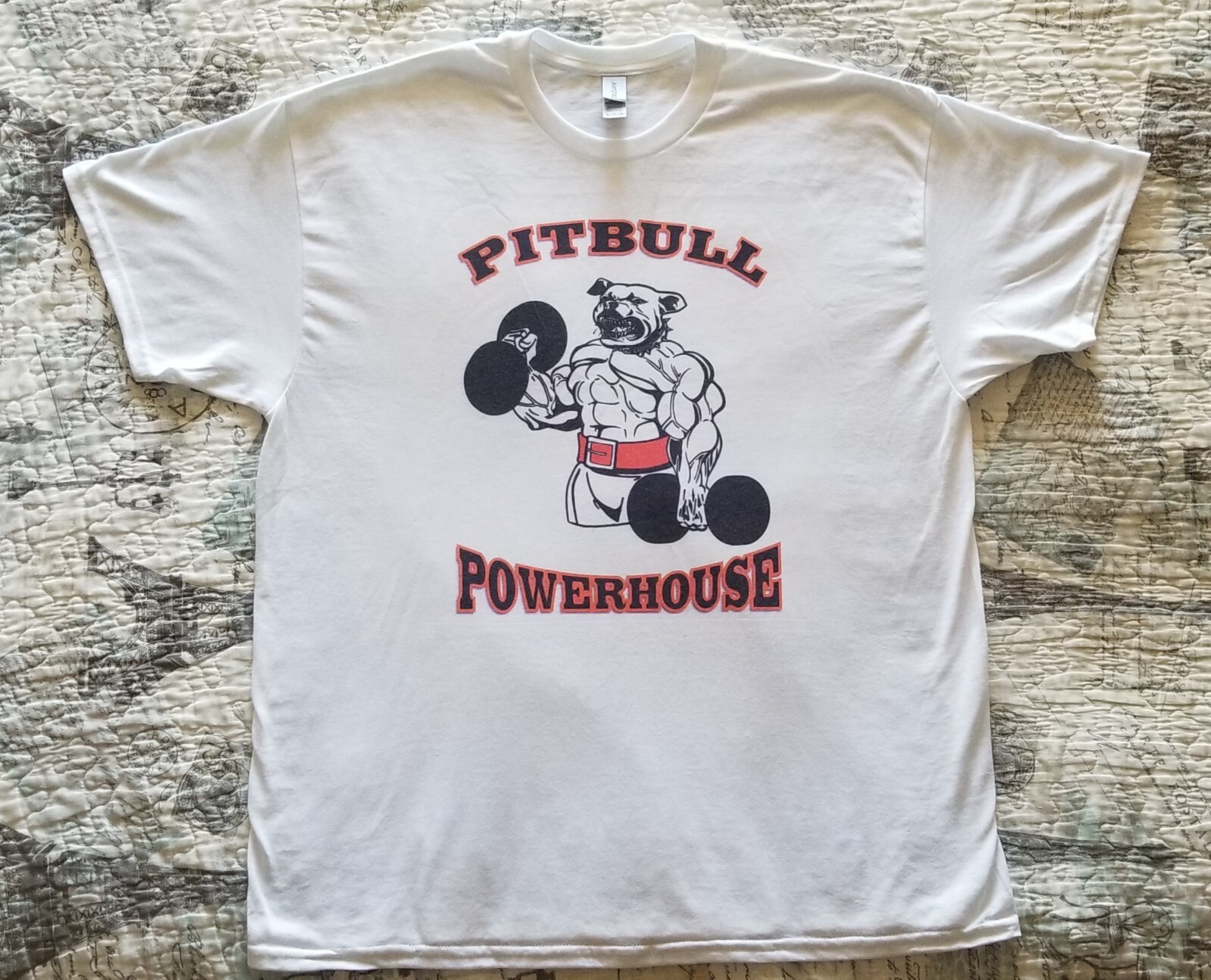 Pitbull Powerhouse DryBlend Bodybuilding Workout Muscle Gym T-Shirt NEW S M L XL