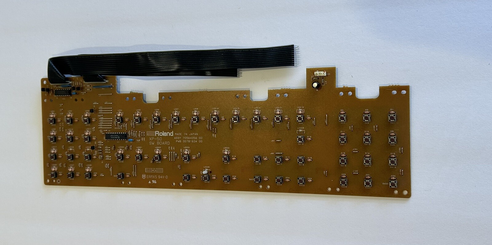 Roland XP-50 Switch Board Assembly........#9