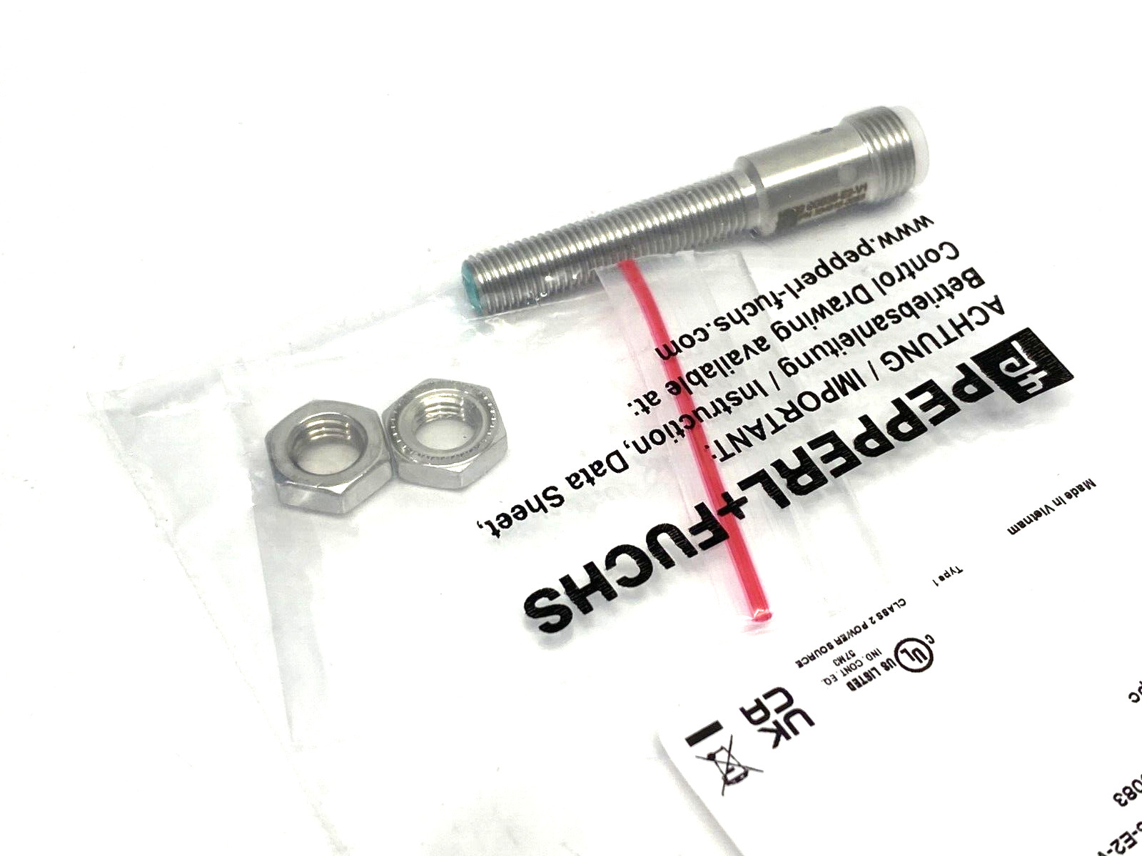 Pepperl+Fuchs NBB2-8GS35-E2-V1 Inductive Proximity Sensor 2mm Flush 304615-0083