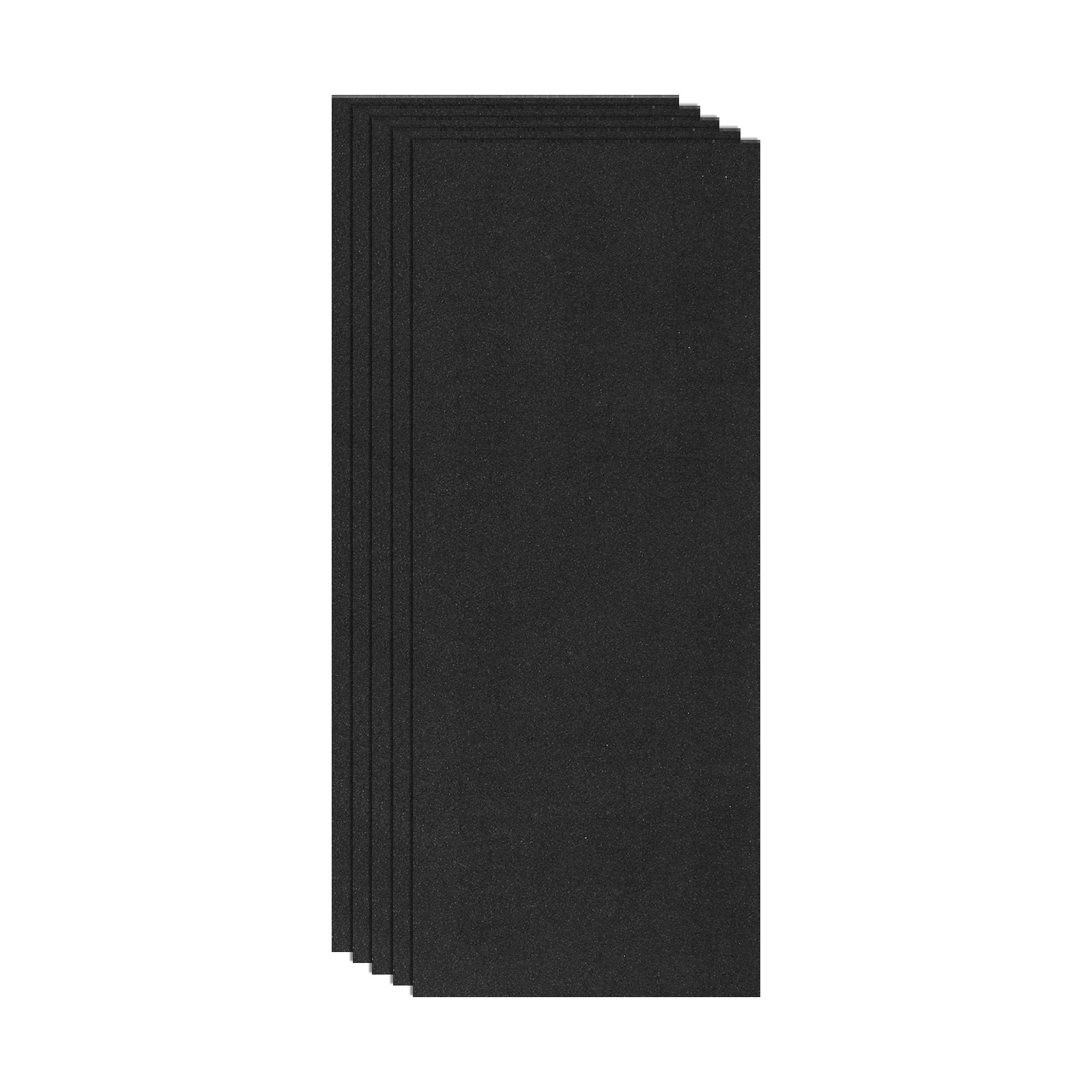 5 Pack 3.6" x 9" Sandpaper, 320 Grit Sand Paper for Wood Furniture