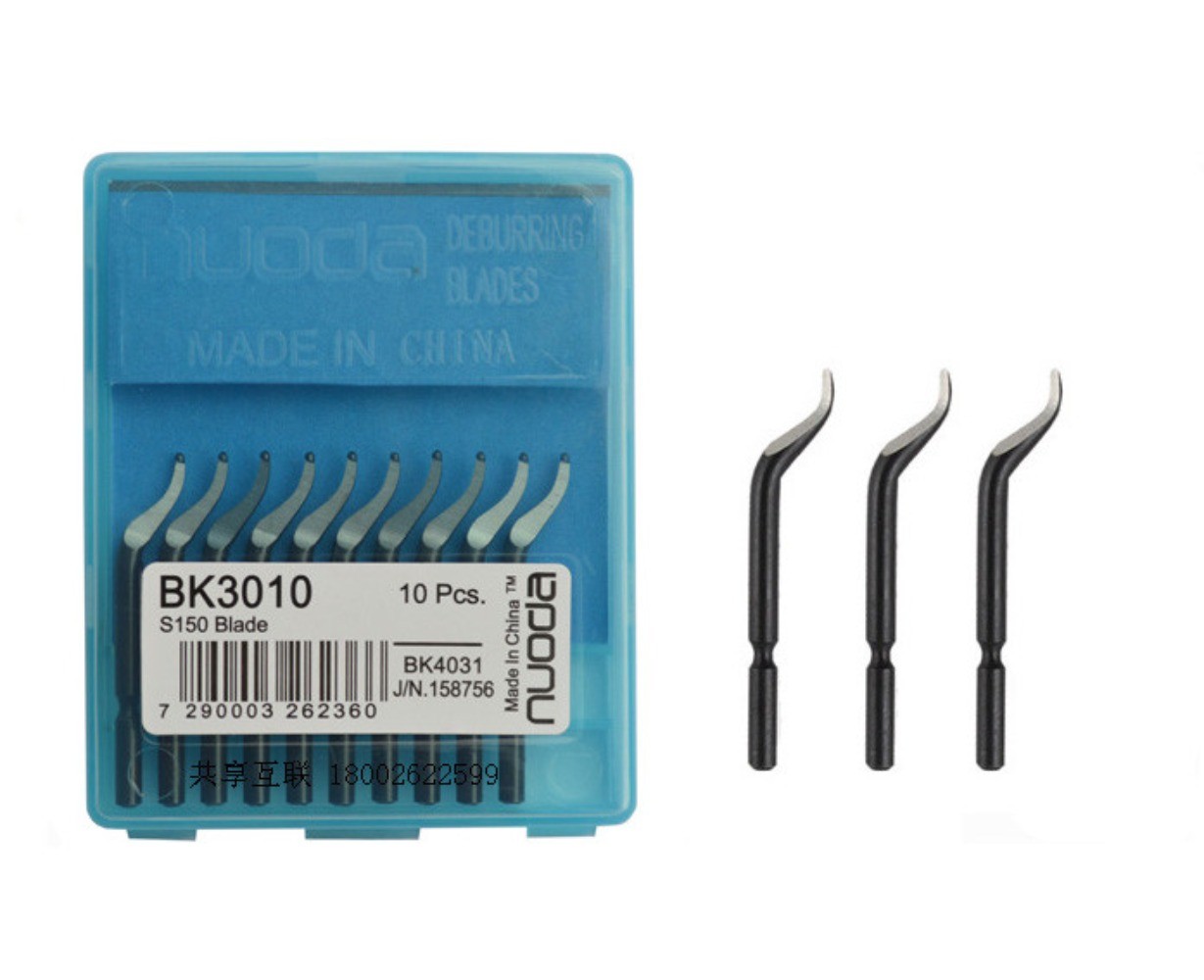 50pcs New NUODA BK3010 S30 Blades Hand Deburring Tool