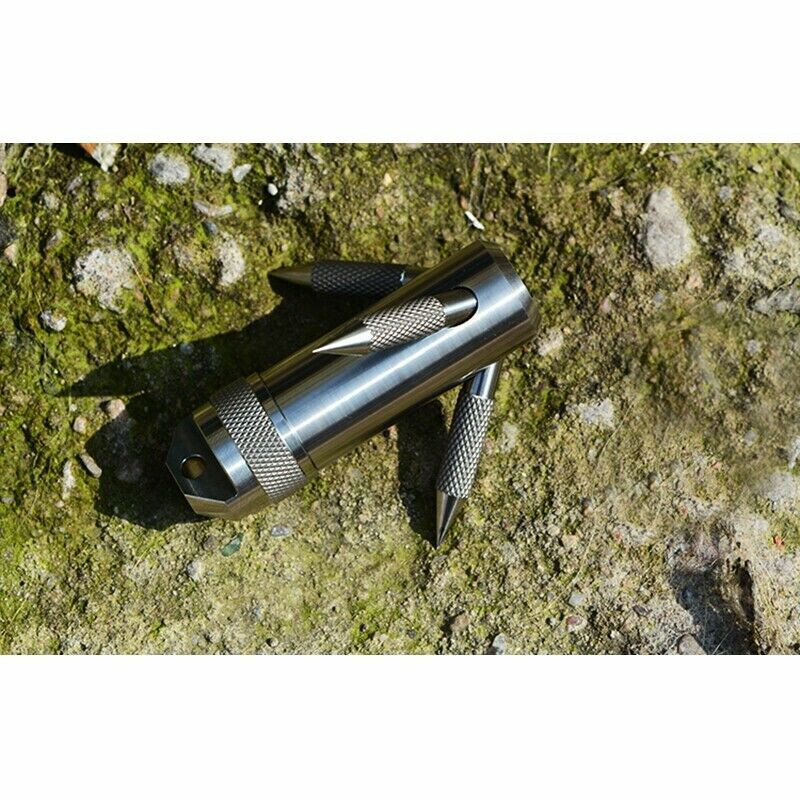 Throw Out Grappling Hook Capsule Waterproof Container Anchor Outdoor EDC Gift