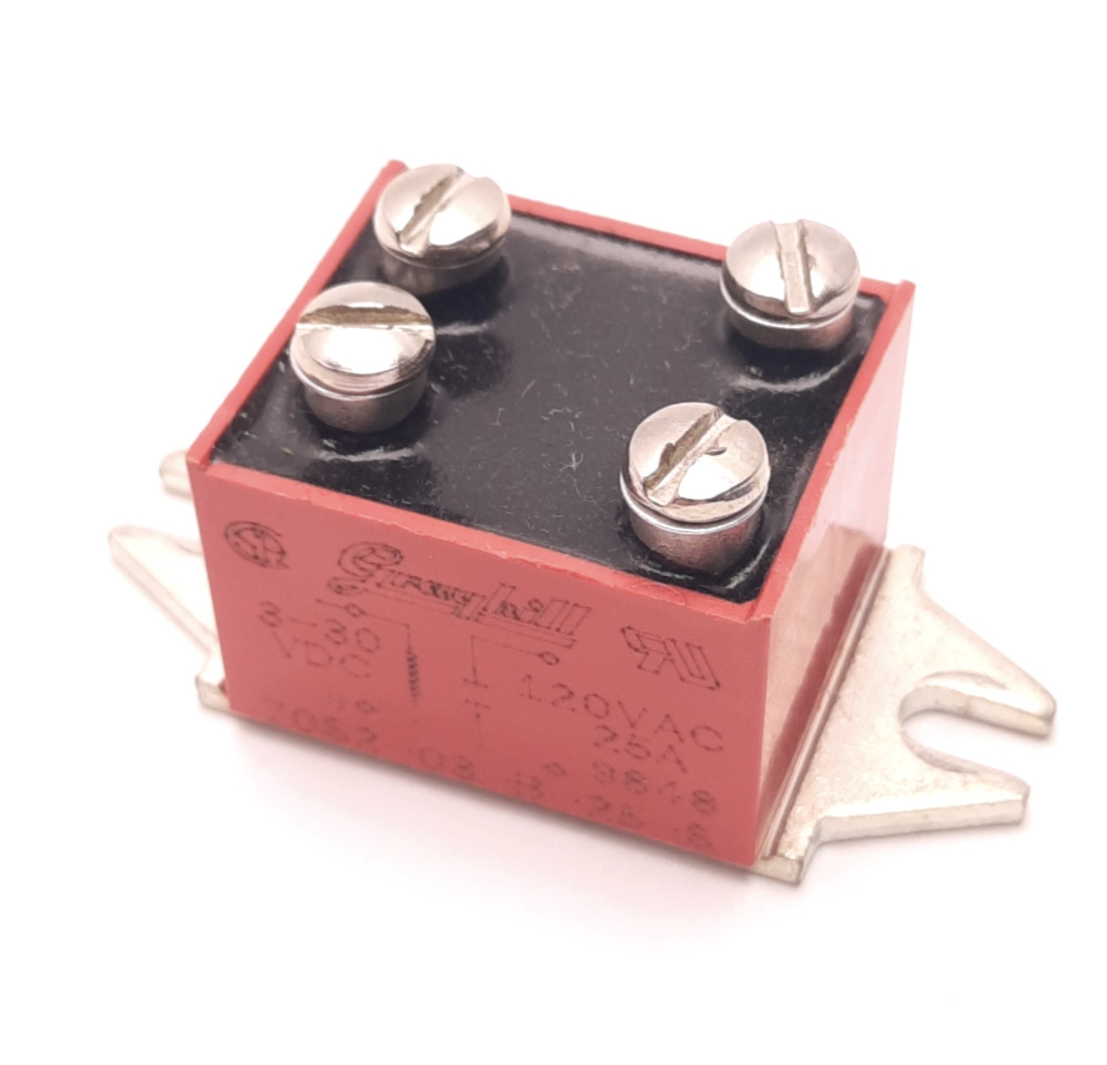 Schneider 70S2-03-B-25-S Solid State Relay, SPST-NO, 24-140v AC, 25 A, 3-30v DC