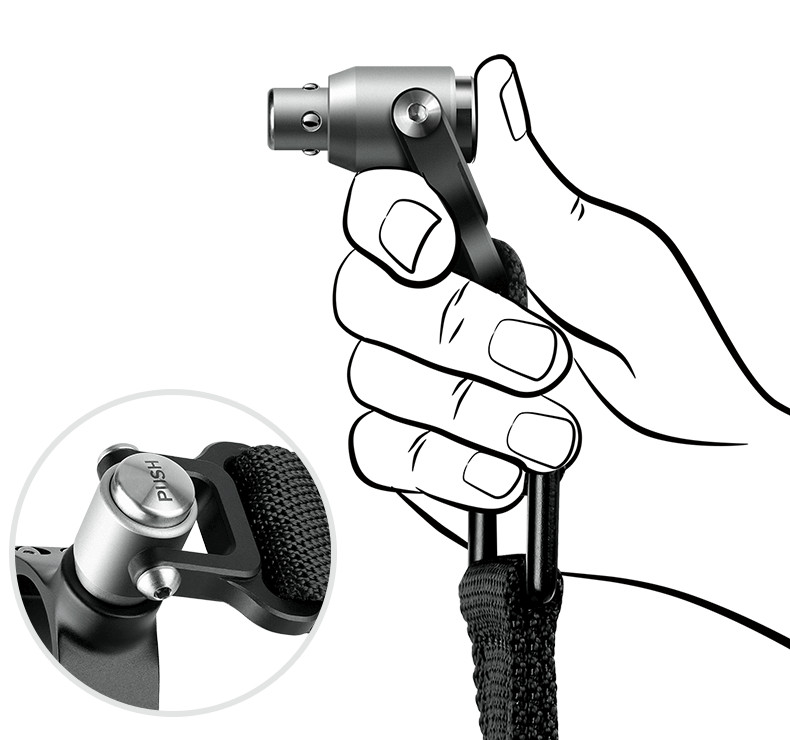 Leofoto QD-1 QD Sling Swivel