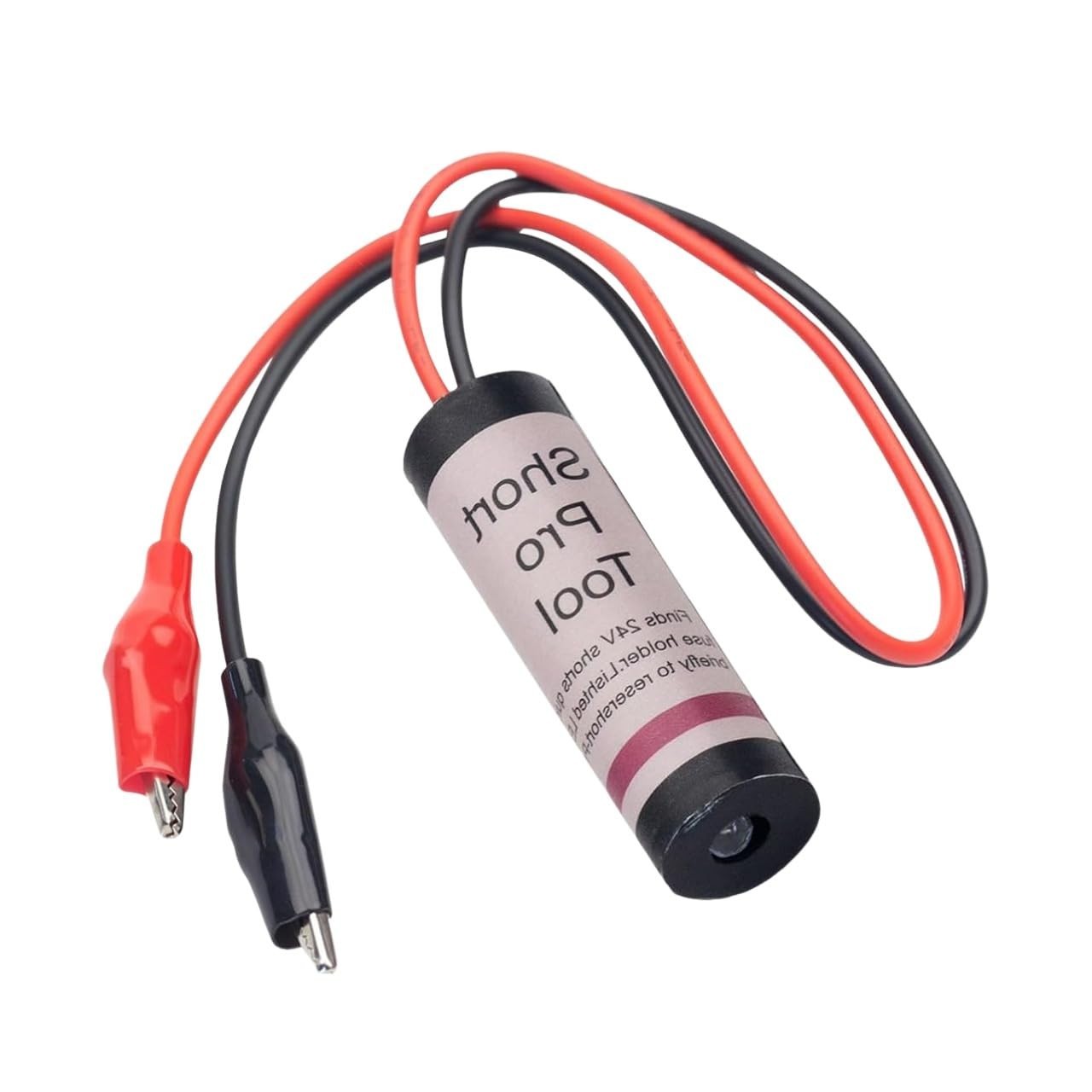 Battery-Powered 24 VAC Short Circuit Finder with LED Indicator for Safe Testing