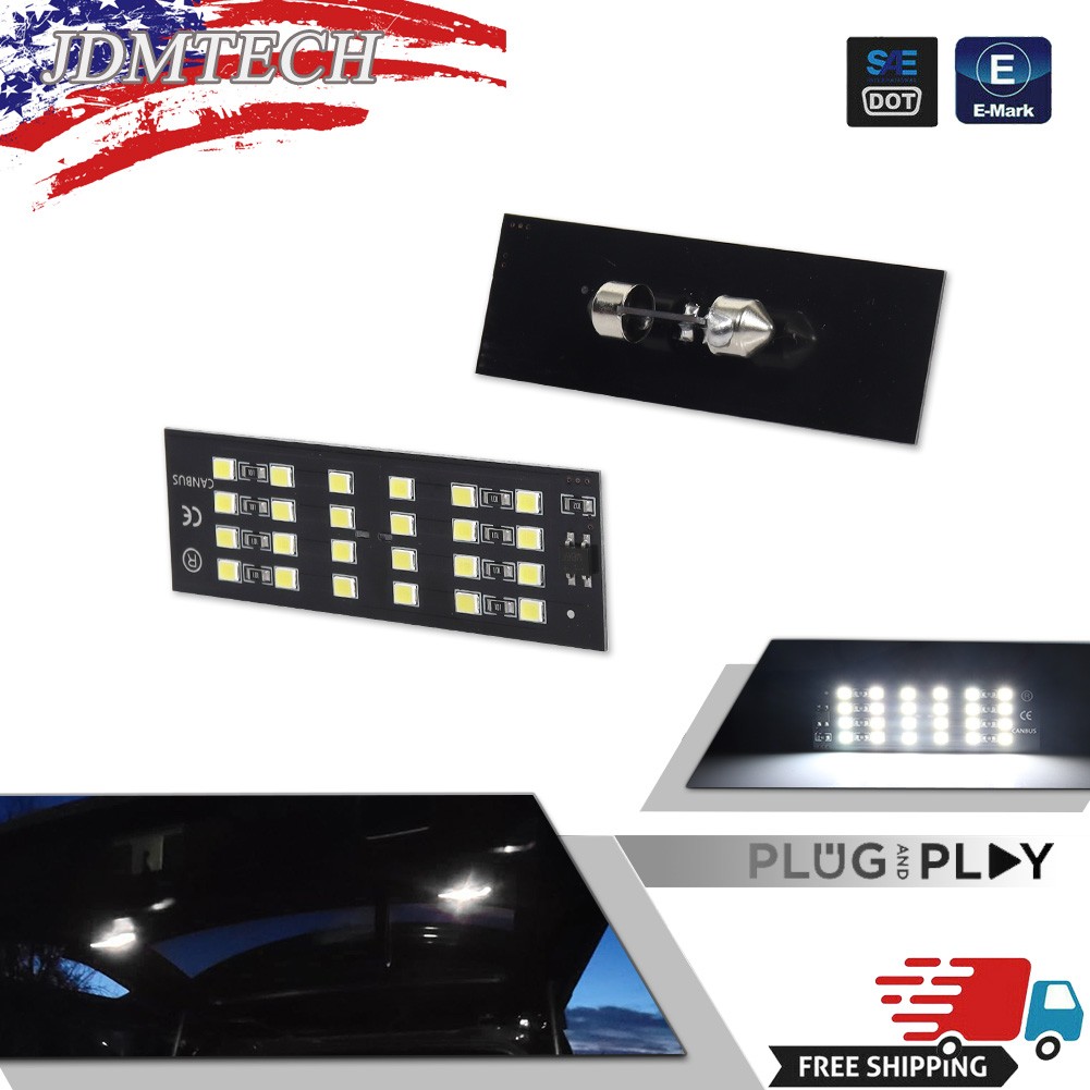 for Toyota 4Runner 10-23 Interior Liftgate Deck Trunk Cargo LED Light Lamp White