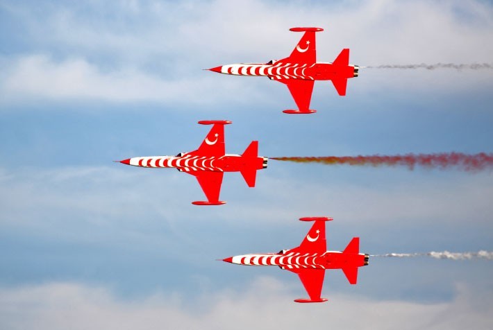 TUAF Turkish air force Turkish Stars Display team patch
