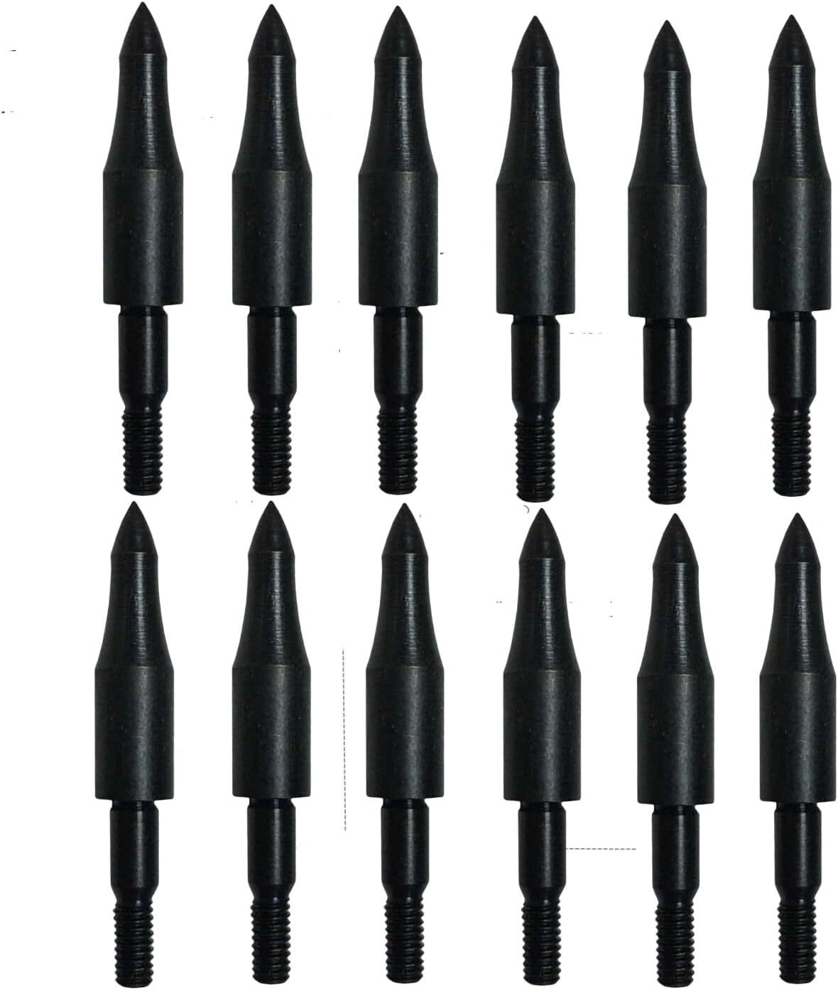 12Pcs High Precision Field Points, Crossbow Arrow Tips for Bow and Arrow Target
