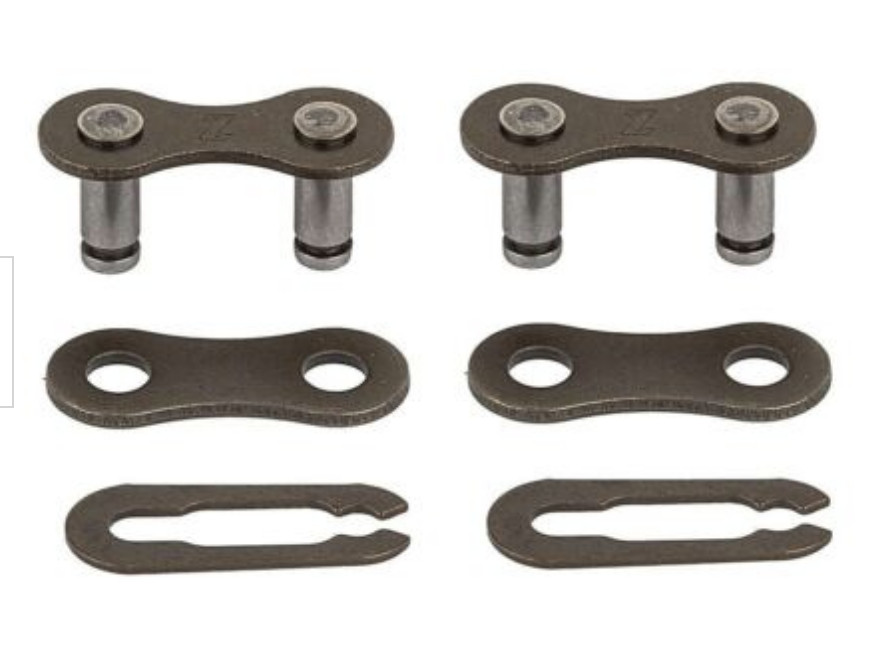 Two (2) KMC Z410 1/2 x 1/8" Master Links for Single-Speed Fixie BMX Bike Chains