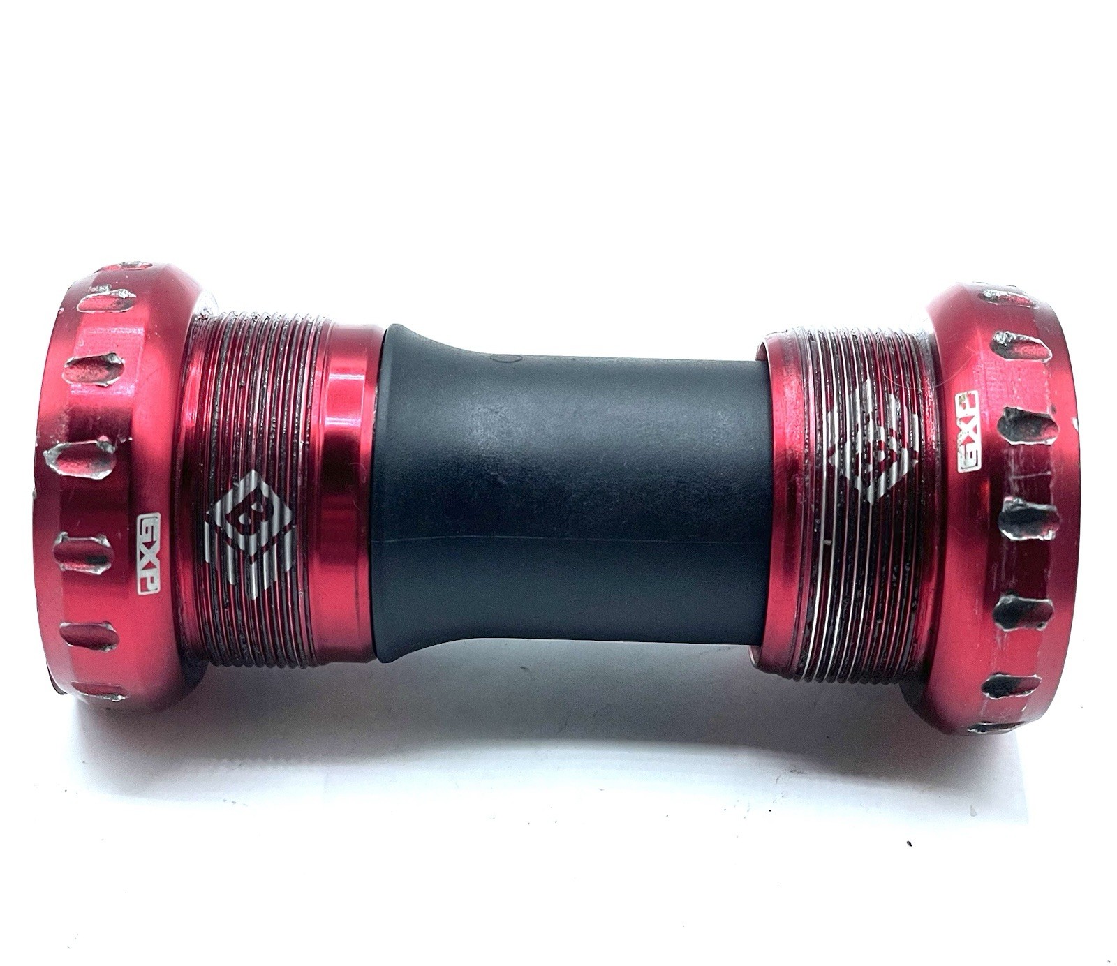 SRAM BlackBox Ceramic GXP Road Bike Bottom Bracket Red Anodized