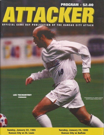 Attacker Official Kansas City Attack Program Program Cover On 12x8in Metal Sign
