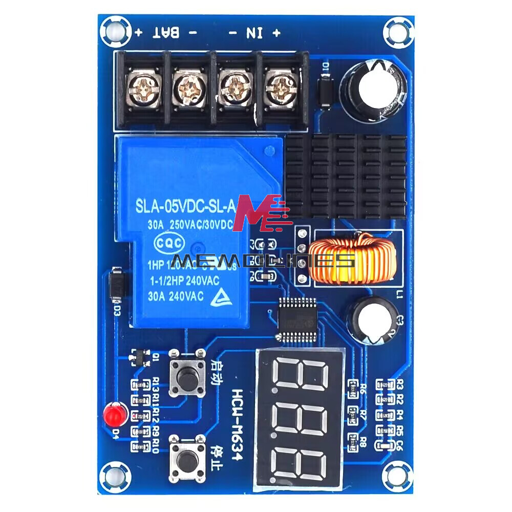 6-60V Battery Charge Control Module Digital Overcharge Protection Switch Module