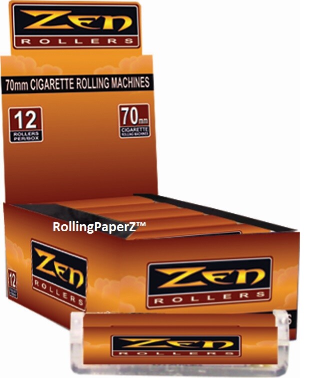 ONE ZEN 70mm Cigarette Roller Machine Fits all 70mm Single Wide Rolling papers