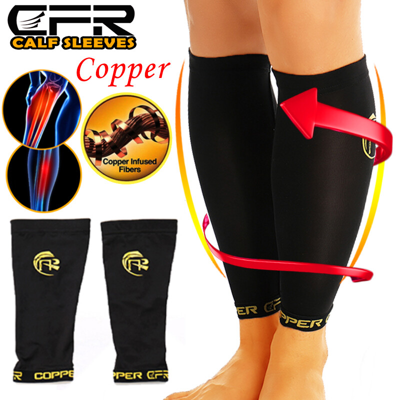 Calf Sleeves Compression Brace Support Sports Pain Relief Arthritis Running Wrap