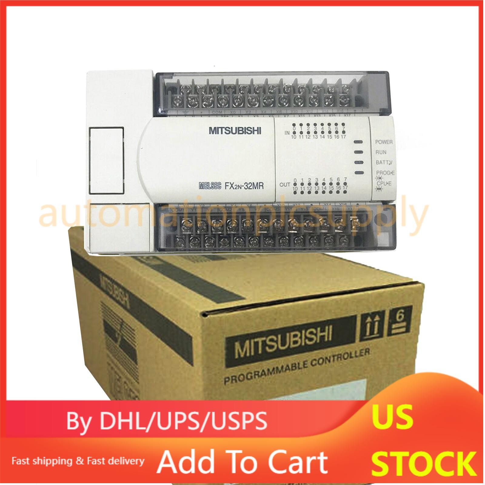 New In Box MITSUBISHI FX2N-32MR-001 Programmable Logic Controller Module